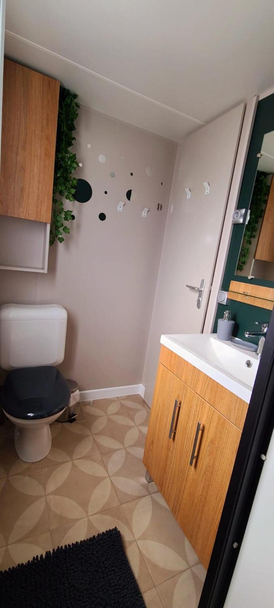 Mobil-Home Le Cocon Fun Pass Non Inclus Canet-en-Roussillon Ngoại thất bức ảnh