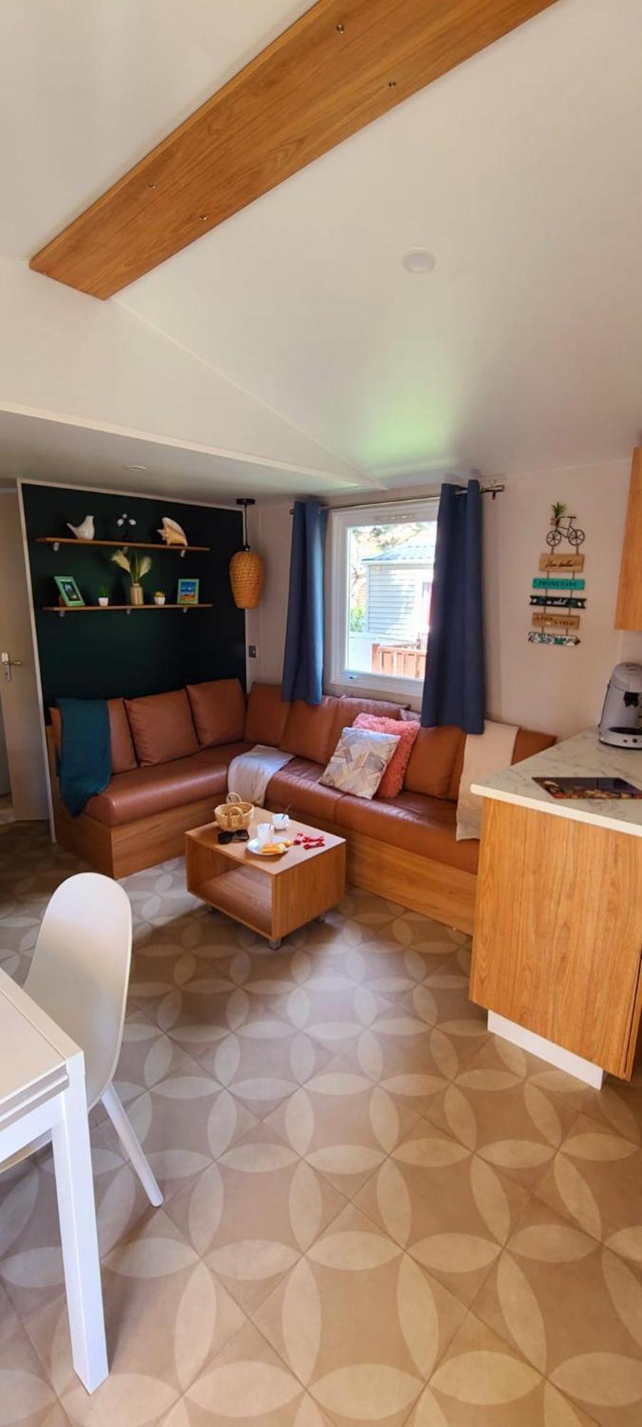 Mobil-Home Le Cocon Fun Pass Non Inclus Canet-en-Roussillon Ngoại thất bức ảnh
