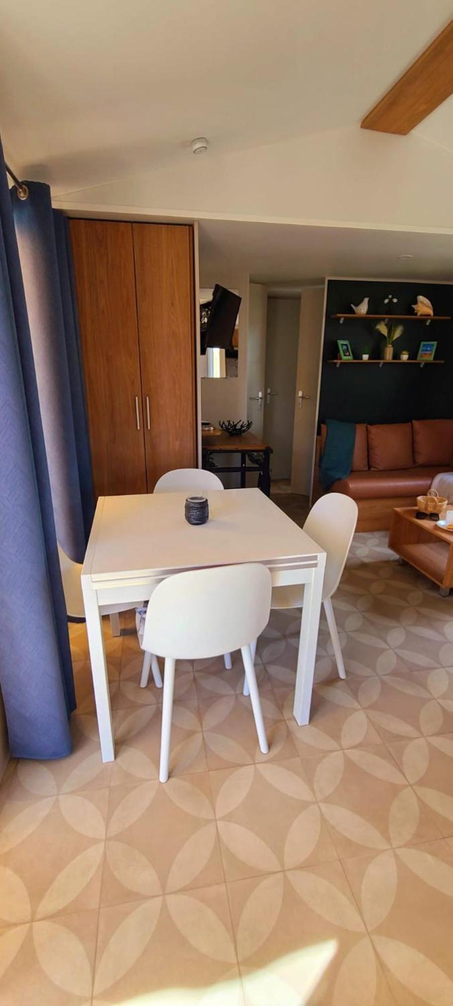 Mobil-Home Le Cocon Fun Pass Non Inclus Canet-en-Roussillon Ngoại thất bức ảnh