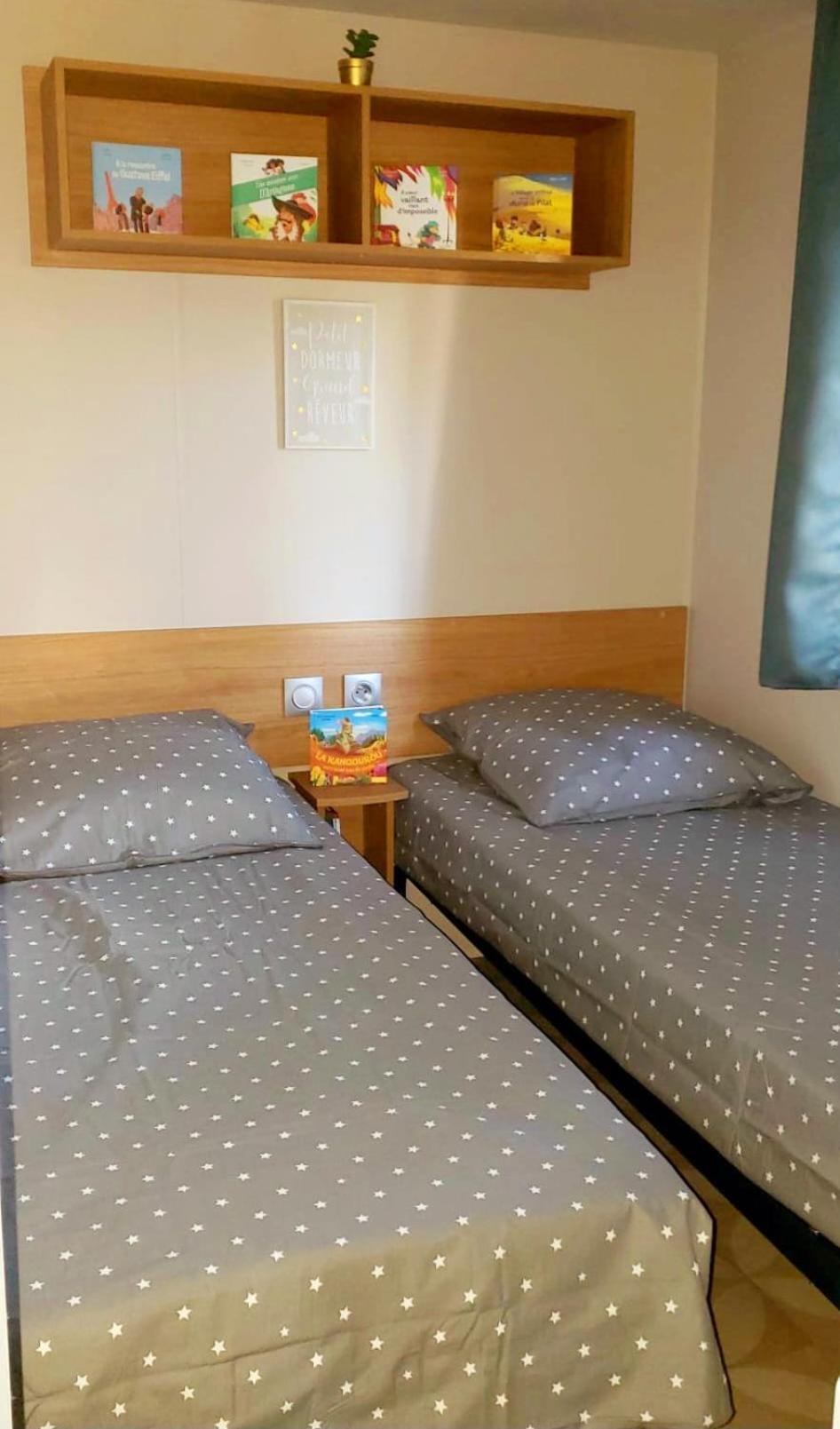 Mobil-Home Le Cocon Fun Pass Non Inclus Canet-en-Roussillon Ngoại thất bức ảnh