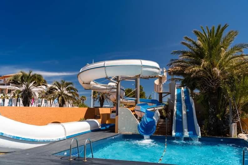 Mobil-Home Le Cocon Fun Pass Non Inclus Canet-en-Roussillon Ngoại thất bức ảnh